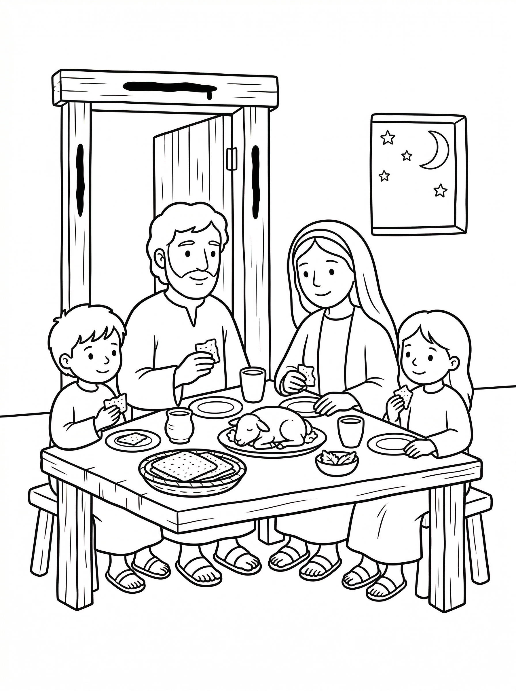 The Passover meal